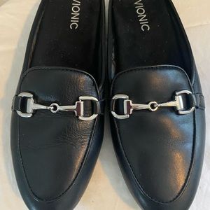 Vionic Black Mules